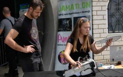 Maša Kurent znova izziva jamatlonce