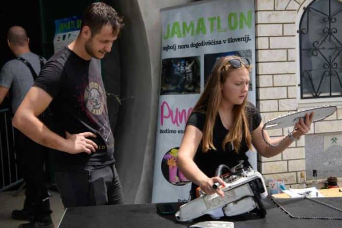 Maša Kurent znova izziva jamatlonce